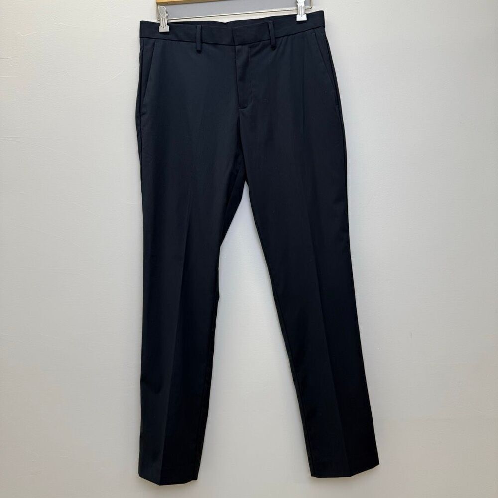 PERRY ELLIS PORTFOLIO Men's Dress Pants Blue 32X32 RN# 37763, Cotton/ Polyester🟠